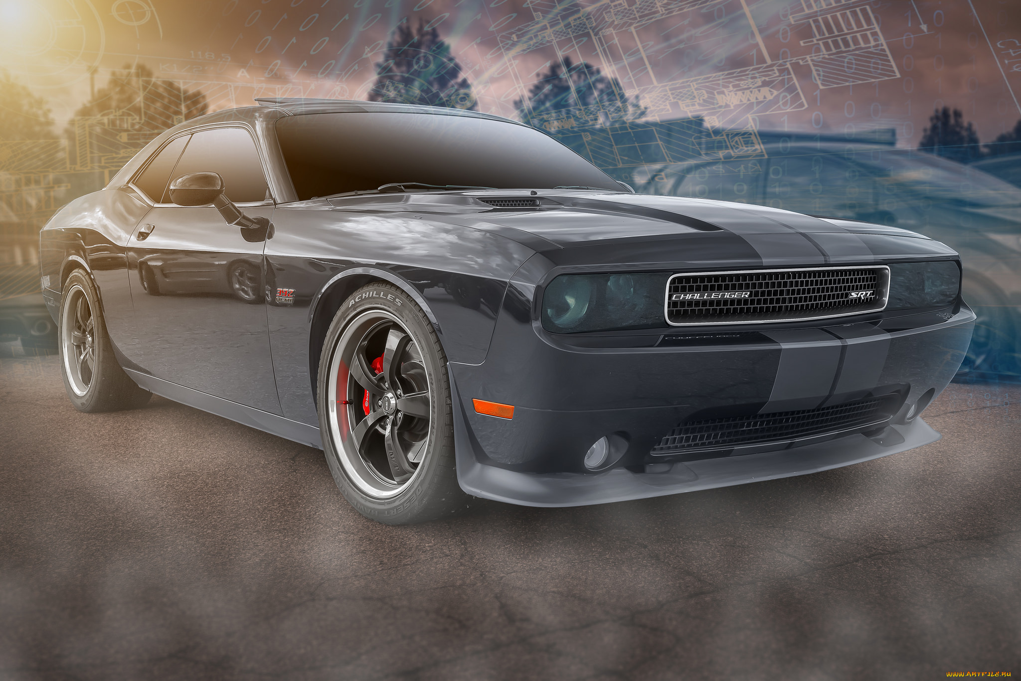 dodge challenger srt, , dodge, 